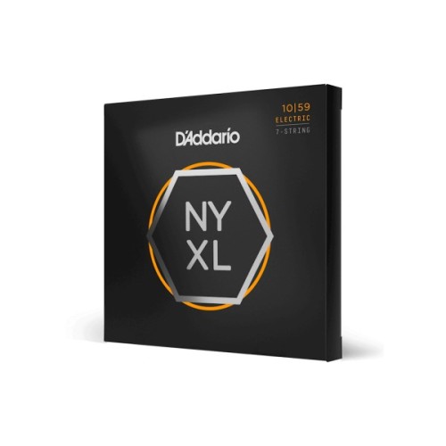 Струни для гітари D'Addario NYXL Regular Light 7-String (10-59) (NYXL1059)