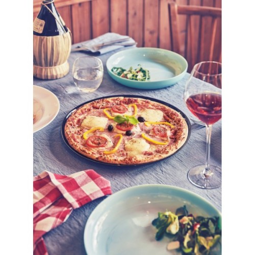 Блюдо Luminarc Friends Time 25 см Бірюзове (P6386)