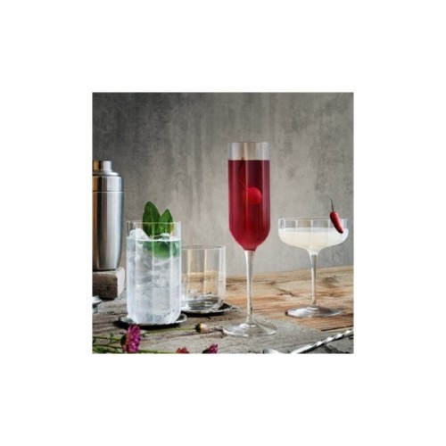 Набір келихів Luigi Bormioli Jazz Coupe 300 мл 4шт/уп (12981/01)