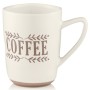 Чашка Ardesto Coffee, 340мл, кераміка, білий (AR3079)