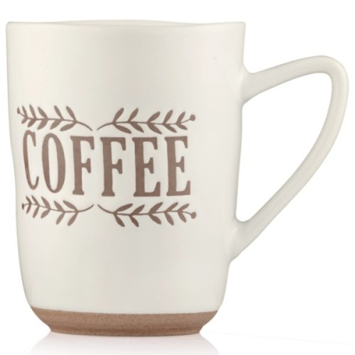 Чашка Ardesto Coffee, 340мл, кераміка, білий (AR3079)