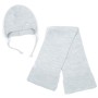 Шапка дитяча Na з шарфом (NA 1177-50-gray)