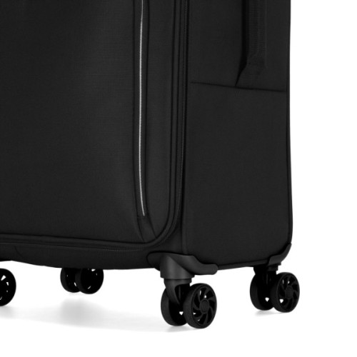 Валіза Bagland Stella середня 57 л чорна (1142921825)