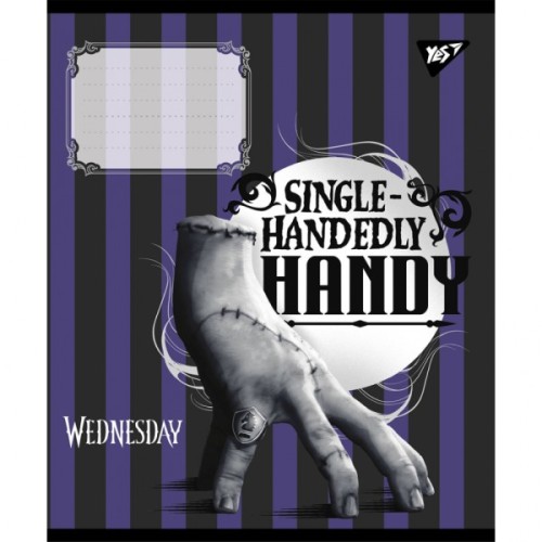 Зошит Yes Wednesday Таємничі уроки А5 48 аркушів лінія (768275)