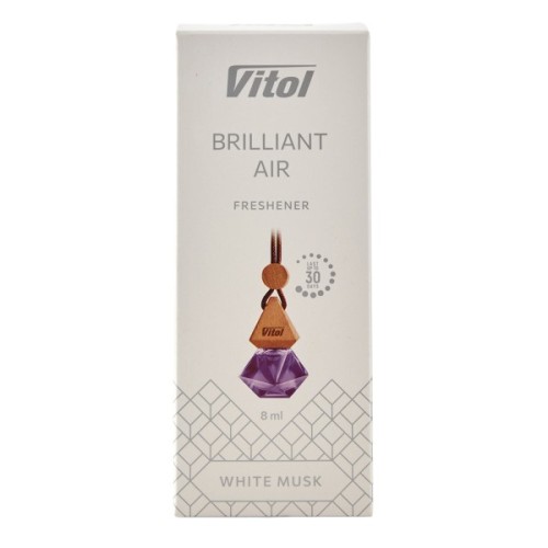 Ароматизатор для автомобіля VITOL Air White Musk 8мл (VBA05)
