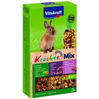 Ласощі для гризунів Vitakraft Kracker Trio-Mix для кроликів 3 шт (4008239252272)