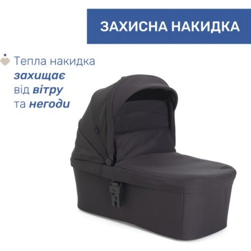 Коляска Chicco 2 в 1 Seety графіт (87097.31.01)