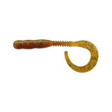 Силікон рибальський Reins Curly Curly 4" 565 Motor Oil Green Flake (15 шт/уп.) (1552.03.26)