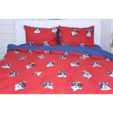 Постільна білизна MirSon Бязь Ranforce Elite 17-0568 Kings of dogs 220х240 (2200004704692)