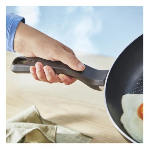Сковорода Tefal So'' Light 24 см, алюміній, бакеліт, скло, чорний (H0560442_SET)