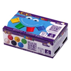 Гуашеві фарби ZiBi SMART Line 6 кольорів по 10 мл (ZB.6650)