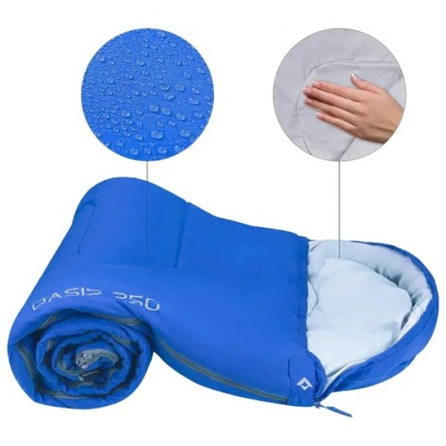 Спальний мішок KingCamp Oasis 250 Blue (KS3121_BLUE_L_01)