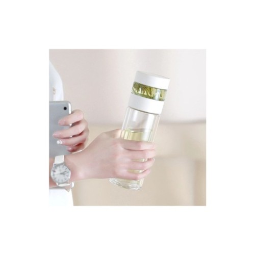 Термос Xiaomi Quange Intelligent Tea Separator Cup White (H8134)