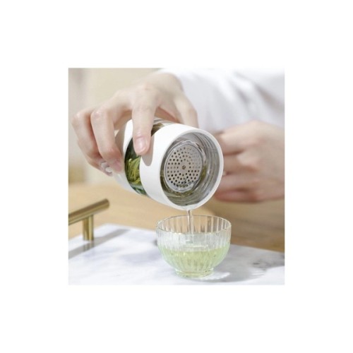 Термос Xiaomi Quange Intelligent Tea Separator Cup White (H8134)
