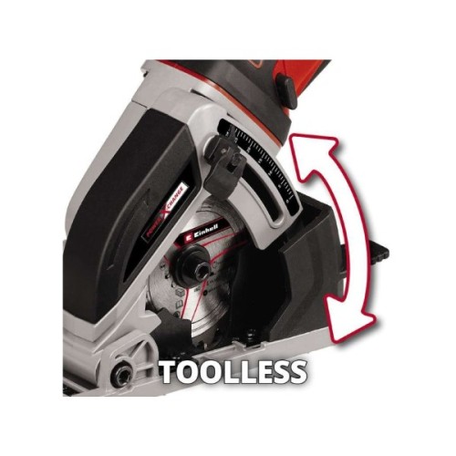 Дискова пила Einhell TE-CS 18/89 Li - Solo акум., PXC, 18В, диск 89х10 мм (без АКБ та ЗП) (4331100)