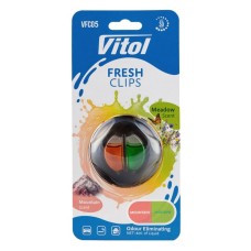 Ароматизатор для автомобіля VITOL Fresh Clips Mountain+Meadow (VFC05)