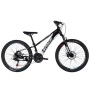 Велосипед Space 24" MERCURY DD FR рама-11" AL 2026 чорно-білий (OPS-SP-24-064)