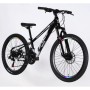 Велосипед Space 24" MERCURY DD FR рама-11" AL 2026 чорно-білий (OPS-SP-24-064)