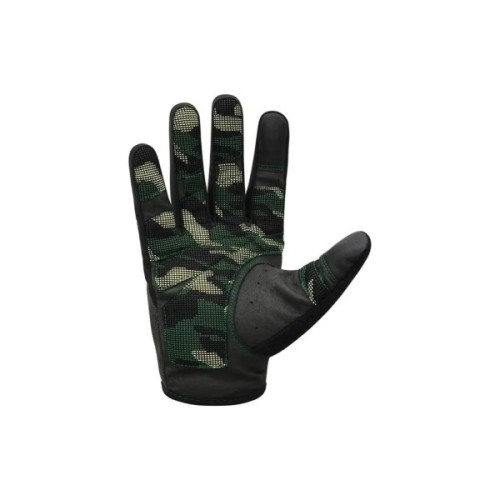 Рукавички для фітнесу RDX T2 Touch Screen Friendly Full Fingerf Army Green XL (WGA-T2FA-XL)