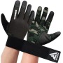 Рукавички для фітнесу RDX T2 Touch Screen Friendly Full Fingerf Army Green XL (WGA-T2FA-XL)