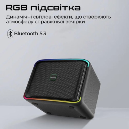 Акустична система HiFuture Event Horizon 100W RGB Black (event horizon.black)