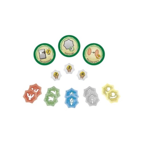 Настільна гра Ігромаг 7 Чудес: Дуель. Пантеон (7 Wonders Duel: Pantheon) українська (ВР_7ДП)