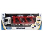 Спецтехніка TechnoDrive серії Large Truck – Автоперевізник Scania (4 машини, світло, звук) (6414KS)