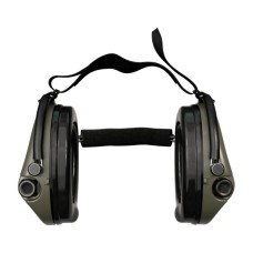 Тактичні навушники Sordin Supreme MIL AUX Slim з заднім тримачем (76308-06-S)