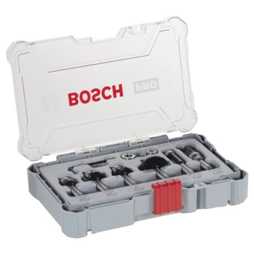Набір фрез Bosch Professional кромкових фасонних, 8мм, 6шт (2.607.017.469)