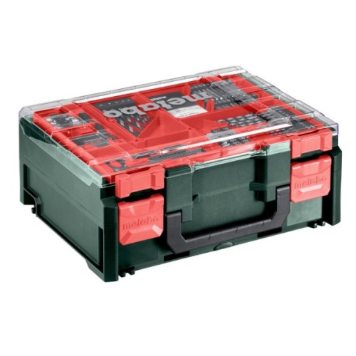 Шуруповерт Metabo BS 18 Set, 18V. 2х2Ah, 24·48Нм, 0-450·0-1600об/хв, 1.3кг (602207710)