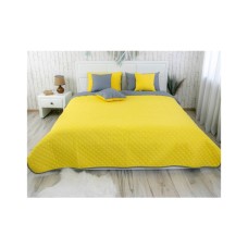 Покривало Руно мікрофайбер Yellow Grey 150x212 см (360.52У_Yellow Grey)