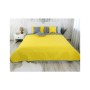 Покривало Руно мікрофайбер Yellow Grey 150x212 см (360.52У_Yellow Grey)