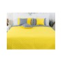 Покривало Руно мікрофайбер Yellow Grey 150x212 см (360.52У_Yellow Grey)