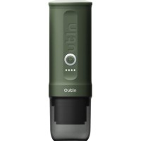 Портативна кавоварка Outin Nano Espresso Machine в дорожньому футлярі OTEM-01 Forest Green (OTEM-01-FG-BAG)