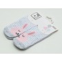 Шкарпетки дитячі Bibaby із зайчиками (68216-12-18-gray)