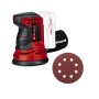 Шліфувальна машина Einhell TE-RS 18 Li Kit, 18V, АКБ 1x2.5Ah, 125мм, 14000–22000об/хв, 1.2кг (4462010K)