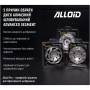 Круг зачистний Alloid Pro, алмазний, шліфувальний, Advanced Segment, 125мм (DG-3125AS)