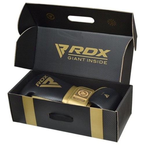Боксерські рукавички RDX Mark Pro Sparring TRI Lira 2 Golden 10 унцій (BGM-PSTL2G-10OZ)