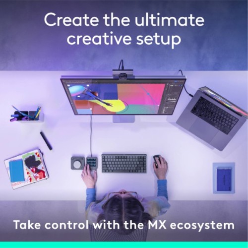 Набір блогера Logitech MX Creative Console Black (920-012931)