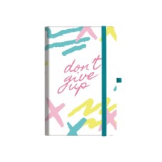 Книга записна Optima Dont give up А5 128 аркушів лінія (O20812-23)