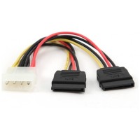 Кабель живлення SATA power 0.15m Cablexpert (CC-SATA-PSY)