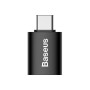 Перехідник OTG USB 3.1 AF to USB-C black Baseus (ZJJQ000001)