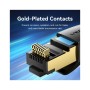 Патч-корд 15м, S/FTP cat 8 RJ-45 black Vention (IKABN)
