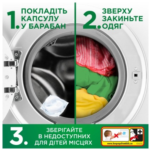 Капсули для прання Ariel Pods All-in-1 Sensitive Skin Для чутливої шкіри 30 шт. (8700216766012)