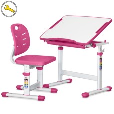 Парта зі стільцем Evo-kids Ergo Pink (Evo-05 Ergo PN)