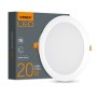Світильник Videx LED 20W 5000K 220V (VL-DLBR-205)