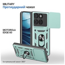 Чохол до мобільного телефона BeCover Military Motorola Edge 60 Dark Green (715520)