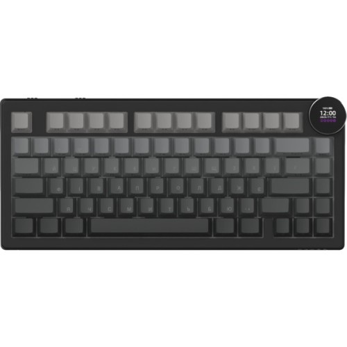 Клавіатура Ajazz AK820 V2 White Peach Switch Wireless/Bluetooth/USB UA Black/Gray (AK820-V2-WP-S-BG)