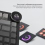 Клавіатура Ajazz AK820 V2 White Peach Switch Wireless/Bluetooth/USB UA Black/Gray (AK820-V2-WP-S-BG)