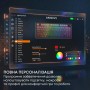 Клавіатура Ajazz AK820 V2 White Peach Switch Wireless/Bluetooth/USB UA Black/Gray (AK820-V2-WP-S-BG)